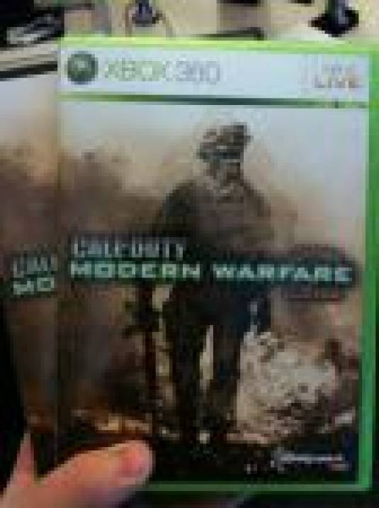 Call of Duty: Modern Warfare 2. Обложка диска