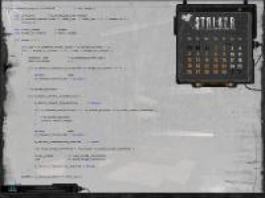 S.T.A.L.K.E.R. календарь на апрель