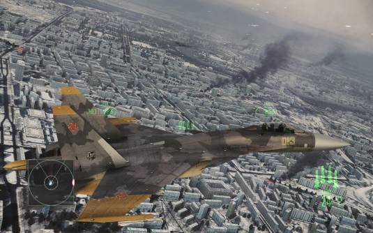 Ace Combat Assault Horizon, первые скриншоты PC-версии