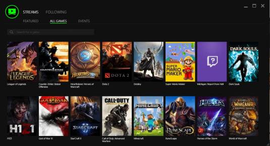 RAZER COMMS: STREAM VIEWER для киберспорта