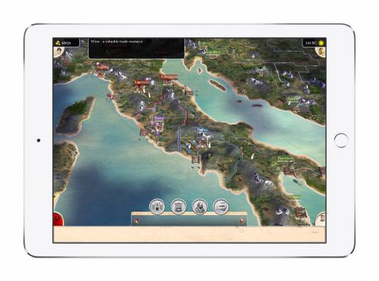 Игра ROME: Total War выйдет в версии для iPad